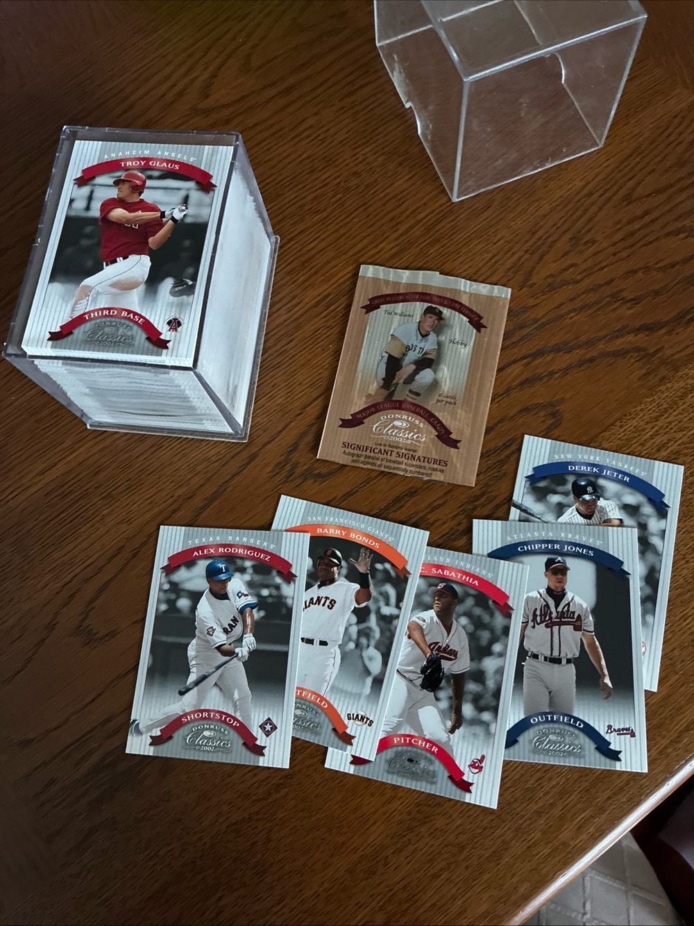 2003 Donruss Classics Baseball Complete Base Set #1-100 Jeter Griffey Jr. Pujols